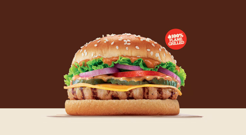 Whopper Jr Size Burger King Cart